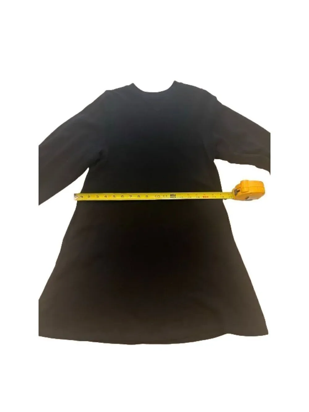 Sincerely Jules for Bandier Black Long Sleeve Sweatshirt Dress Size XS - Picture 6 of 7